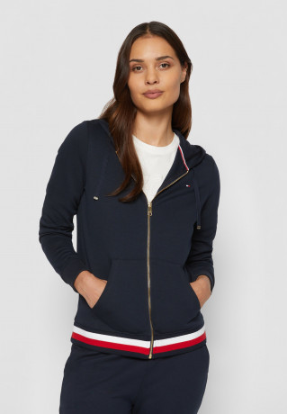 Tommy Hilfiger HERITAGE ZIP THROUGH HOODIE Zip-up sweatshirt midnight HERITAGE ZIP THROUGH HOODIE Толстовка на молнии полночь