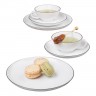Seltmann Weiden Seltmann Weiden Lido Black Line Tee-Set klein 18-tlg. Чайный сервиз Seltmann Weiden Lido Black Line малый, 18 предм.