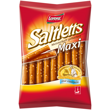 Lorenz Saltletts Maxi-Sticks Крекер с солью 125г