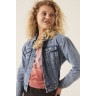 GARCIA Jeansjacke Blousonform Jeansjacken fur Madchen Джинсовая куртка в стиле блузон джинсовые куртки для девочек