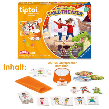 Ravensburger ACTIVE Set Kunterbuntes Tanz-Theater АКТИВНЫЙ Сет Красочный танцевальный театр