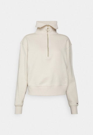 Tommy Hilfiger RELAXED COSY Sweatshirt white dove RELAXED COSY Толстовка Белый голубь