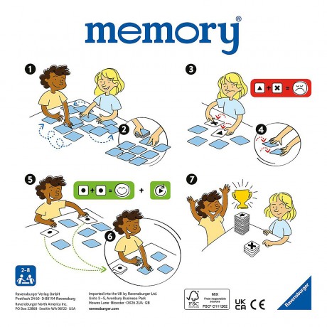 Ravensburger PAW Patrol memory Память Щенячий патруль
