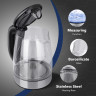 TRESKO TRESKO Wasserkocher TRESKO Wasserkocher Glas 1,7L Glaswasserkocher LED Edelstahl 2200W  Чайник TRESKO Чайник TRESKO стекло 1,7л стеклянный чайник LED нержавеющая сталь 2200Вт
