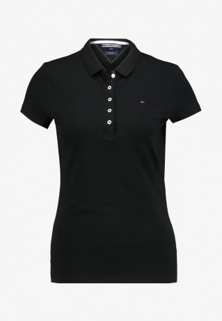 Tommy Hilfiger HERITAGE SHORT SLEEVE Polo shirt masters black HERITAGE SHORT SLEEVE Рубашка поло мастер черный
