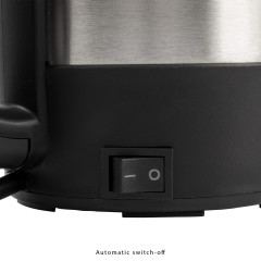 CLATRONIC CLATRONIC Wasserkocher WKR 3624, 0,5 Liter, Edelstahlgehause, inkl. 2 Tassen  Чайник CLATRONIC WKR 3624, 0,5 литра, корпус из нержавеющей стали, в комплекте 2 чашки