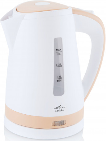 eta eta Wasserkocher LORINKA Beige ETA659990010, 1 l, 2200 W чайник ETA LORINKA Бежевый ETA659990010, 1 л, 2200 Вт