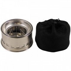 FoxOutdoor FoxOutdoor Gaskocher Outdoor-Ofen, &quot;Forest&quot;, Edelstahl, (Set, 6-St., mit Transportbeutel), geeignet fur Festbrennstoffe  Газовая плита FoxOutdoor, уличная печь, &amp;quot;Лес&amp;quot;, нержавеющая сталь, (набор, 6 шт, с сумкой для транспортировки), по