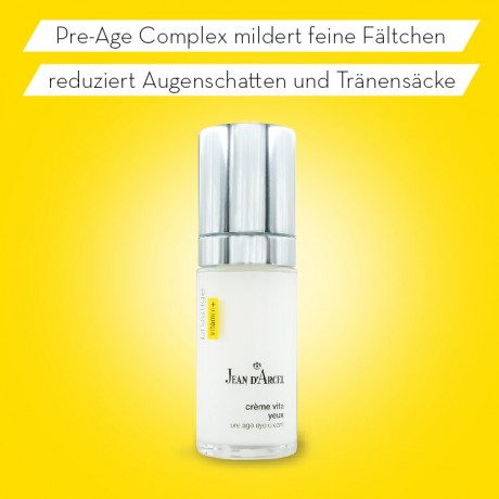 JEAN D'ARCEL creme vita yeux PRESTIGE Augencreme Stabilisiert die trockene Region um die Augen  creme vita yeux PRESTIGE Крем для кожи вокруг глаз Стабилизирует сухую кожу вокруг глаз