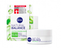 NIVEA Tagescreme Natural Balance feuchtigkeitsspendend, Нивеа Крем для лица увлажняющий с  органическим алоэ вера, маслами жожоба и миндаля, 50 мл