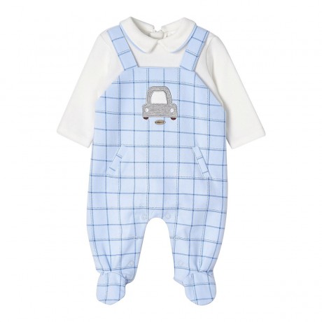 Mayoral Overall 2in1 Auto kariert В целом машина 2в1 проверена