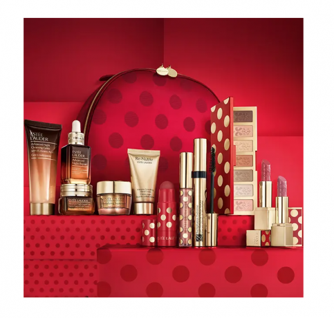 ESTEE LAUDER Blockbuster Эксклюзивный подарочный набор 2025, 12 лучших бьюти средств для ухода и макияжа, лимитированная коллекция