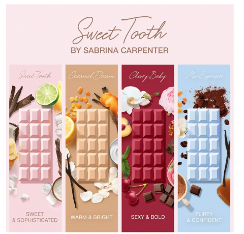 Sabrina Carpenter Sweet Tooth Me Espresso Парфюмерная вода 30 мл, гурманский кофейно-ванильный аромат, сладкий комплиментарный парфюм для женщин