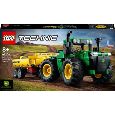 LEGO LEGO Technic 42136 John Deere 9620R 4WD Tractor LEGO Technic 42136 Полноприводный трактор John Deere 9620R