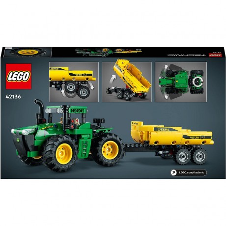 LEGO LEGO Technic 42136 John Deere 9620R 4WD Tractor LEGO Technic 42136 Полноприводный трактор John Deere 9620R