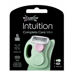 Wilkinson Sword Intuition Complete Care Mini Rasierer, Мини-бритва для женщин в дорожном футляре