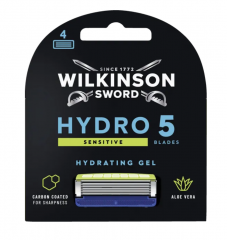 Wilkinson Sword Hydro 5 Sensitive Rasierklingen 4st, Лезвия для бритья Hydro5 Sensitive 4шт