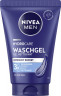 NIVEA MEN HydroCare Waschgel, 100 ml, Нивеа Мужской гель для умывания, провитамин B5, глубокое очищение и увлажнение, 100 мл