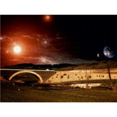 CALVENDO Puzzle CALVENDO Puzzle Die vergessene Brucke Пазл CALVENDO Puzzle Забытый мост