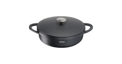 Tefal Tefal Servierpfanne Trattoria, O 28cm schwarz, mit Deckel  schwarz Кастрюля Tefal Trattoria O 28см, черная, с крышкой