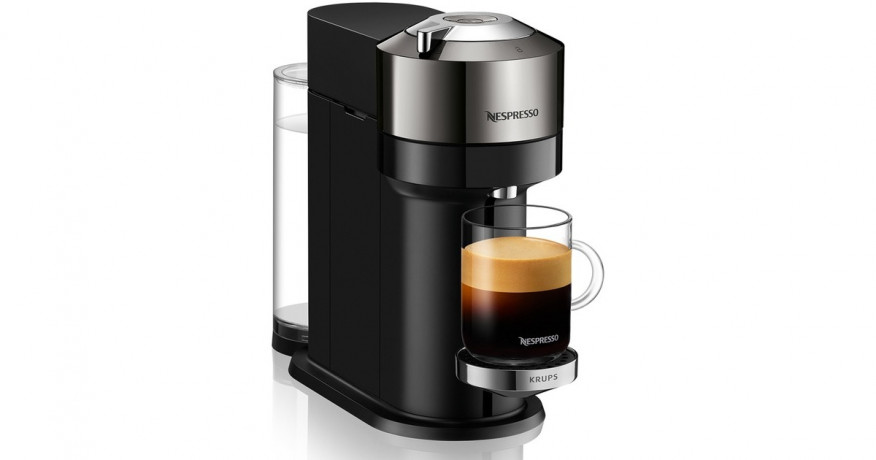 Krups Krups Nespresso Vertuo Next Deluxe XN910C, Kapselmaschine schwarz/chrom schwarz, chrom Krups Nespresso Vertuo Next Deluxe XN910C, капсульная машина черный/хром