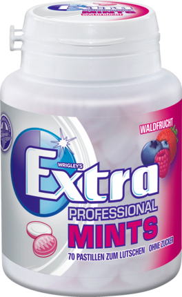 EXTRA Professional Mints Дикий фрукт-Мята	 Таблетки	 без сахара, 70 шт