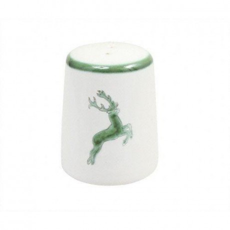 Gmundner Keramik Gmundner Keramik Gruner Hirsch Pfefferstreuer glatt h: 5,8 cm Шейкер для перца Gmundner Ceramics Green Deer, гладкий, высота: 5,8 см