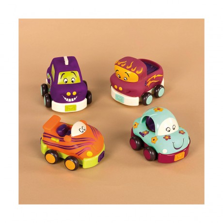 B.Toys B. Wheeee-ls Aufziehbare Fahrzeuge B. Подтягивающие транспортные средства Wheeee-ls