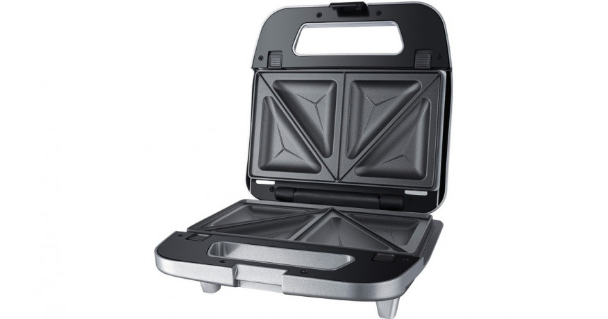 Steba Steba Multi-Snack-Maker 3in1 SG 65, Sandwichmaker silber/grau, 750 Watt, mit 3 Platten-Sets  silber/grau Steba Multi-Snack Maker 3in1 SG 65, сэндвичница серебристо-серая, 750 Вт, с набором тарелок 3