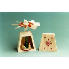 Holzspielzeug Bastelwarmespiel LxBxH 3x6x10 cm NEU Деревянная игрушка ручной работы теплая игра ДхШхВ 3х6х10 см НОВИНКА