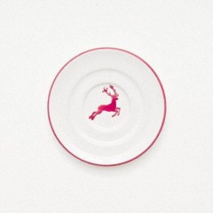 Gmundner Keramik Gmundner Keramik Bordeauxroter Hirsch Mokka-/Espresso-Untertasse Gourmet d: 11 cm Блюдце Gmundner Ceramics Bordeaux Red Deer Mocha/Espresso Gourmet d: 11 см