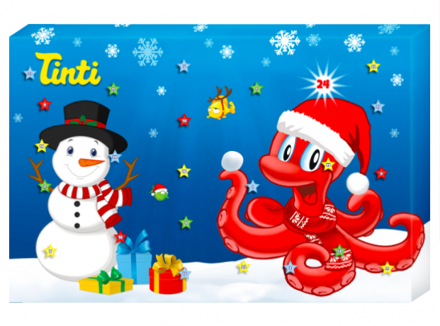 Tinti Adventskalender Тинти Детский Адвент Календарь 2022, 24 средства для купания
