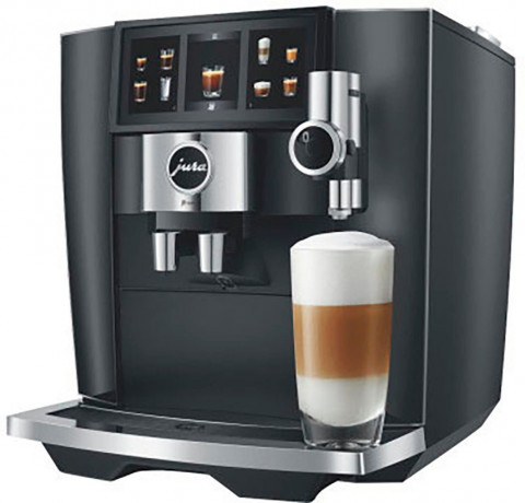 JURA JURA Kaffeevollautomat 15561 J8 twin Diamond Black (EA) Полностью автоматическая кофемашина JURA 15561 J8 Twin Diamond Black (EA)