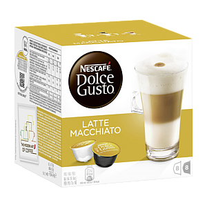 Nescafe Dolce Gusto Латте Макиато 194г, 16 капсул