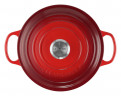 Le Creuset LE CREUSET Sauteuse Kirschrot SIGNATURE rot LE CREUSET Sauteuse Cherry Red SIGNATURE