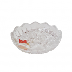 Anna Hutte Хрустальный подсвечник, 2,5см x 8см, Германия, 1960-70гг.