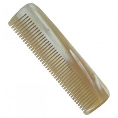 DOVO MERKUR Solingen Taschen Bartkamm Horn hell Карманный гребень для бороды рожок яркий