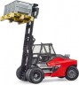 Bruder Gabelstapler Linde HT 160 mit Palette + 3 Gitter Вилочный погрузчик Linde HT 160 с поддоном + 3 решетки