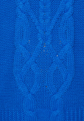 Tommy Hilfiger RELAXED CABLE SWEATER Jumper electric blue СВИДЕТЕЛЬСТВО СВОБОДНЫЙ СВИТШОТ джемперы синий электрик