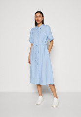 Tommy Hilfiger MIDI Shirt dress vessel blue Миди платье-рубашка сосуд синий