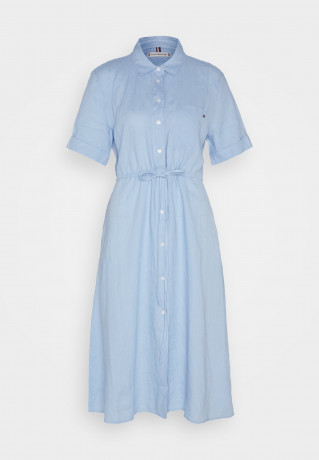 Tommy Hilfiger MIDI Shirt dress vessel blue Миди платье-рубашка сосуд синий