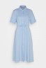 Tommy Hilfiger MIDI Shirt dress vessel blue Миди платье-рубашка сосуд синий