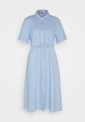 Tommy Hilfiger MIDI Shirt dress vessel blue Миди платье-рубашка сосуд синий