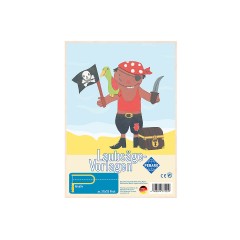 Pebaro Laubsagevorlage Pirat Лепной шаблон пират