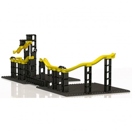 Hubelino Kugelbahn pi Gausskanone Пистолет Пи Гаусса с шариковым треком