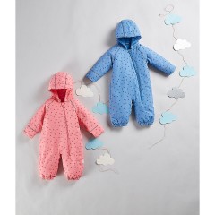 bornino Schneeoverall mit Kapuze Sterne Зимний комбинезон с капюшоном и звездой