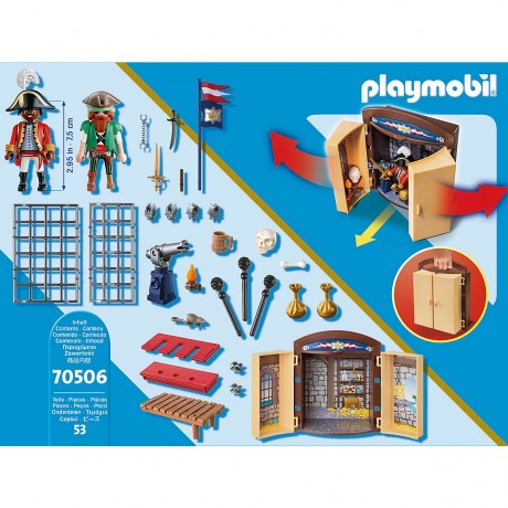 PLAYMOBIL PLAYMOBIL 70506 Spielbox Piratenabenteuer PLAYMOBIL 70506 Игровая коробка Пиратские приключения