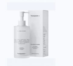  Transparent Lab Oil-Based Cleanser 200ml, Гидрофильное масло для умывания очищающее масло для снятия макияжа, с скваланом и витамином E, для всех типов кожи, 200 мл