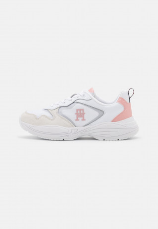 Tommy Hilfiger SPORTY RUNNER Trainers white SPORTY RUNNER Кроссовки белый