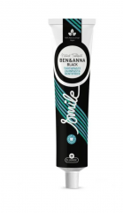 BEN&amp;ANNA Zahnpasta Alutube Black 75g, Зубная паста Ben &amp; Anna Zahncreme Black с активированным углем и фтором, отбеливающая зубная паста с мятой и алоэ вера, натуральная, для ежедневного ухода, 75 мл